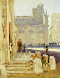 Two Churches in Rome by Louis Kolitz